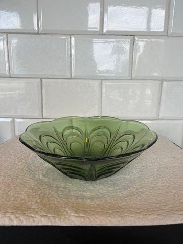 Scailmont - Vaas - Glas - Coupe de Fruits, Antiek en Kunst
