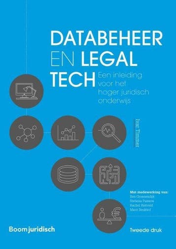 9789462909243 Databeheer en legal tech | Tweedehands, Boeken, Verzenden, Zo goed als nieuw, I. Timmer