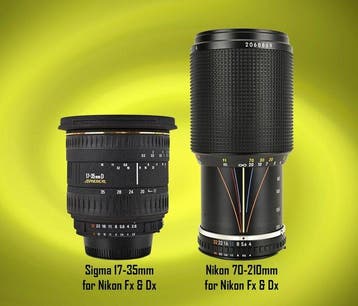 Nikon, Sigma Series E 70-210mm + 17-35mm for Nikon |, Nieuw