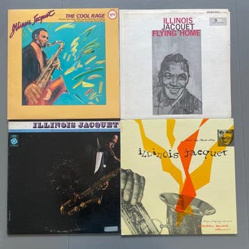 Illinois Jacquet - with two first pressings - Diverse titels, Nieuw in verpakking