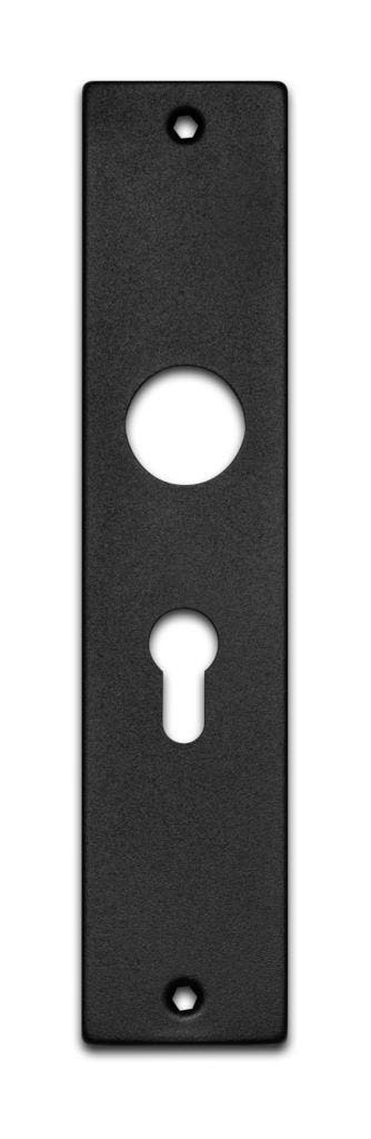 OUTLET Langschild Cilinder zwart, Ophalen of Verzenden, Nieuw