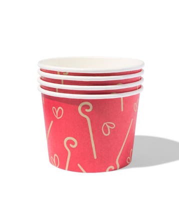 HEMA Snackbakjes 10x8.5x7.5cm Sint, Verzenden, Nieuw