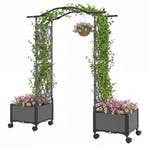 LIVSK Verhoogde Moestuin met Klimrek - Automatisch Bewaterin, Verzenden, Nieuw