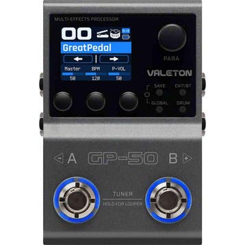 Valeton GP-50 Multi Effects Processor met Bluetooth en NAM, Ophalen of Verzenden, Nieuw