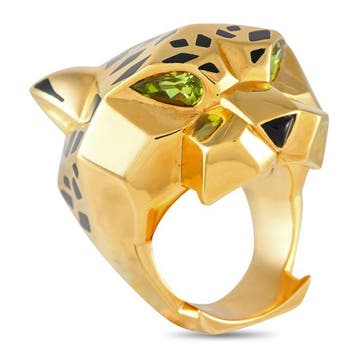 Cartier - Ring - 18 karaat Panthere 18K geelgoud lakring,, Sieraden, Tassen en Uiterlijk, Ringen, Nieuw