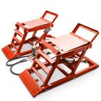 Oprijplaten - In hoogte verstelbaar - Hydraulisch - Rood - S, Verzenden, Nieuw