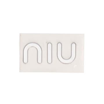 LOGO NIU U M1 M+ BEENSCHILD EMBLE, Verzenden, Nieuw