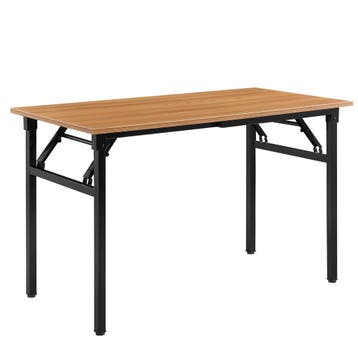 Eettafel bureau 120x60x75 - 76,4 cm opvouwbaar verstelbaar b, Verzenden, Nieuw