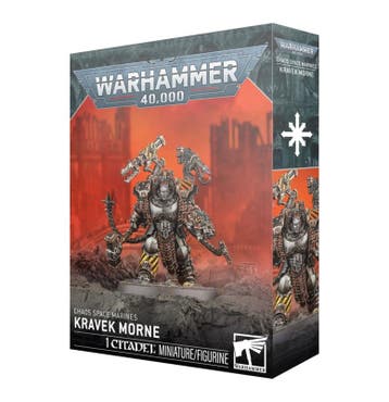 Chaos Space Marines Kravek Morne (Warhammer nieuw), Ophalen of Verzenden, Nieuw