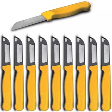 Solingen Schilmesje Robuust Handvat – RVS Glad – 16 cm m, Ophalen of Verzenden, Nieuw, Rvs of Chroom