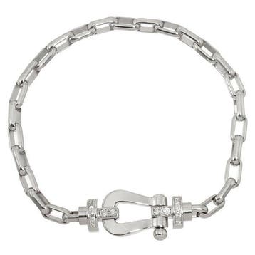 Fred - Armband - 18 karaat Witgoud, Nieuw