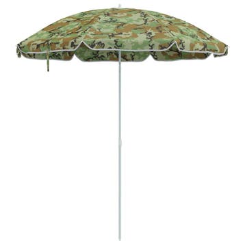 vidaXL Tuinparasol 170T polyester Camouflage, Verzenden, Nieuw