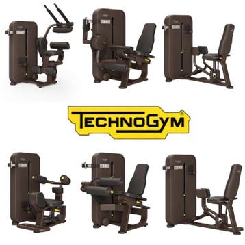 Technogym - Artis Set - 6 Delig - Sand Stone (lease), Sport en Fitness, Ophalen of Verzenden, Nieuw