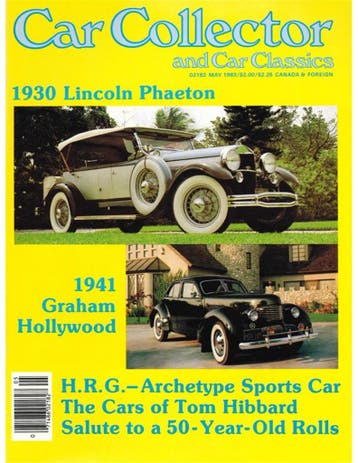 1983 CAR COLLECTOR AND CAR CLASSICS MAGAZINE 05 ENGELS, Nieuw, Author