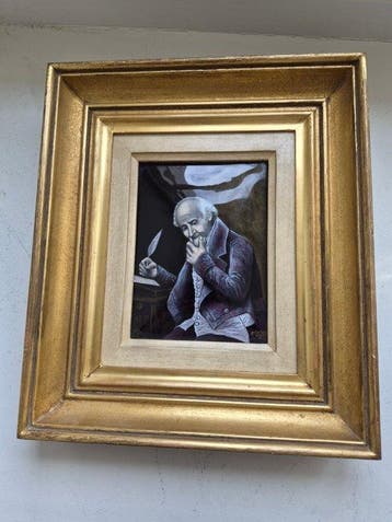 Limoges - Robert Sarlandie (1901-1986) - Reliëf, Une lettre