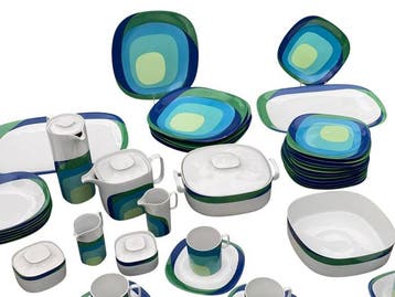 Langenthal - Tafelservies voor 12 (79) - Porselein -, Antiek en Kunst