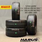 225/40/19 255/35/19 RSC Pirelli zomerbanden 5,7mm profiel 4X, 19 inch, Gebruikt, 255 mm, Ophalen of Verzenden