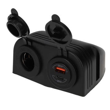 5 stuks Power Line Contactdoos 12V + USB-A + USB-C Lader, Ophalen of Verzenden, Nieuw