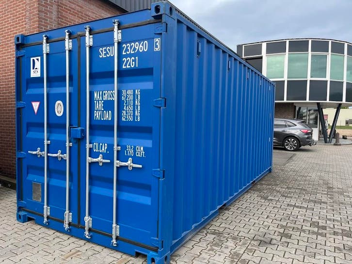 Zeecontainer 20 Ft, Zakelijke goederen, Machines en Bouw | Keten en Containers, Ophalen of Verzenden