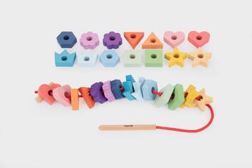 TickiT houten lacing speelgoed - Re van €19,99 voor €15,99, Ophalen of Verzenden, Nieuw