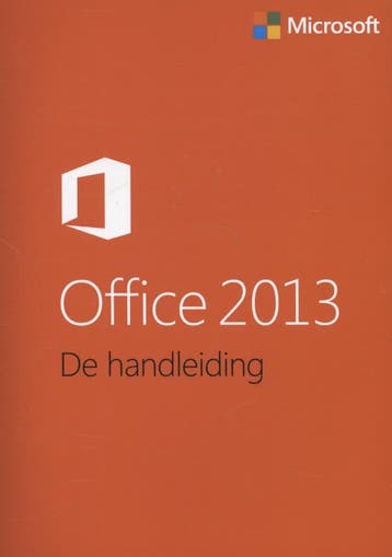 Office 2013 9789043029476, Zo goed als nieuw