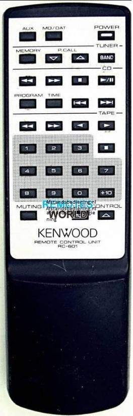 Afstandsbediening kenwood rc-601, Audio, Tv en Foto, Afstandsbedieningen, Origineel, Nieuw, Ophalen of Verzenden