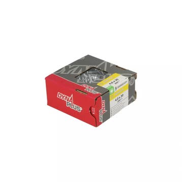 Dynaplus unischroef 4.0x30 verzinkt TX20 (200), Verzenden, Nieuw