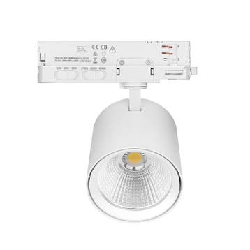 3-Fase Railspot | KONE | 10W-20W-30W | Wit | Dimbaar, Ophalen of Verzenden, Nieuw, Metaal