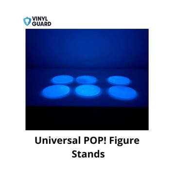 VinylGuard Funko Pop! Stand bases, set of 6 [ IN THE DARK], Verzamelen, Verzenden, Nieuw