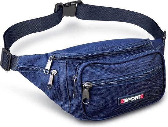 Heuptasje Dames Heren  Fanny Pack  Buideltasje Nylon, Sieraden, Tassen en Uiterlijk, Tassen | Schoudertassen, Blauw, Nieuw, Overige merken