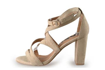 Sacha Sandalen in maat 39 Beige, Verzenden, Beige, Sandalen of Muiltjes, Zo goed als nieuw