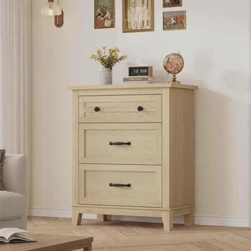 Moderne Ladekast van MDF - 74x40x75cm - Slaapkamer Commode m, Verzenden, Nieuw