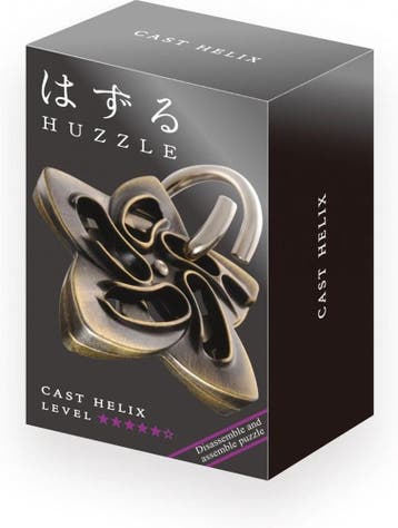 Huzzle Cast Puzzle - Helix (level 5) | Huzzle - Puzzels, Hobby en Vrije tijd, Denksport en Puzzels, Verzenden, Nieuw