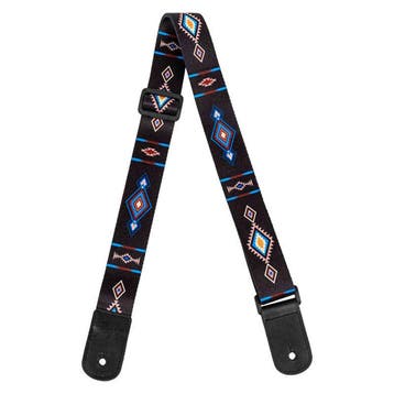 Flight S35 Tempo Ukulele Strap Poly/Leer Blauw met, Ophalen of Verzenden, Nieuw
