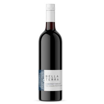 Canadese wijn! Bella Terra Vineyards - Cabernet Merlot, Nieuw, Ophalen of Verzenden, Rode wijn, Noord-Amerika
