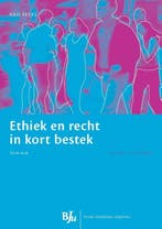 HBO reeks   Ethiek en recht in kort bestek 9789462900820, Zo goed als nieuw