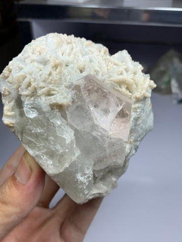 Natuurlijke Morganiet (Roze Beryl) Kristalmonsterspecimen –