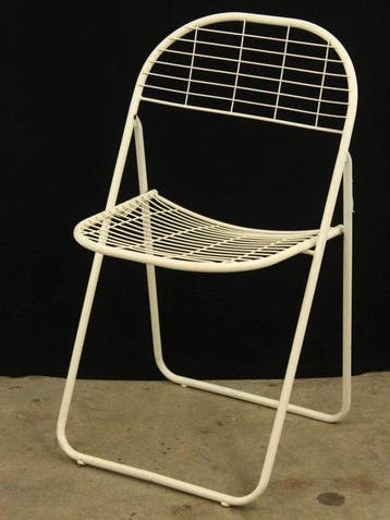 IKEA - Niels Gammelgaard - Stoel - Åland - Metaal - Vintage