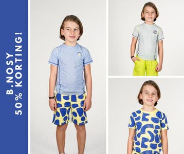 B.Nosy 50% korting jongens outlet Bnosy kinderkleding sale, B.Nosy Bnosy, Verzenden, Nieuw, Shirt of Longsleeve