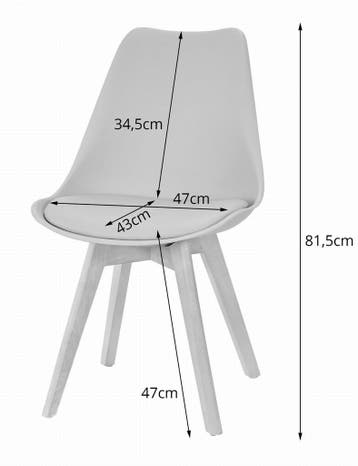 Eetkamerstoelen Set 4 | Polypropyleen | Beste Prijs, Zwart, Nieuw, Leer, Ophalen of Verzenden