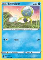 Dewpider 047/195 Reverse Holo Silver Tempest, Ophalen of Verzenden, Nieuw, Losse kaart, Foil