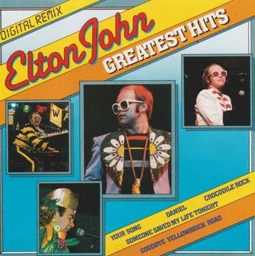 cd - Elton John - Greatest Hits, Verzenden, Zo goed als nieuw