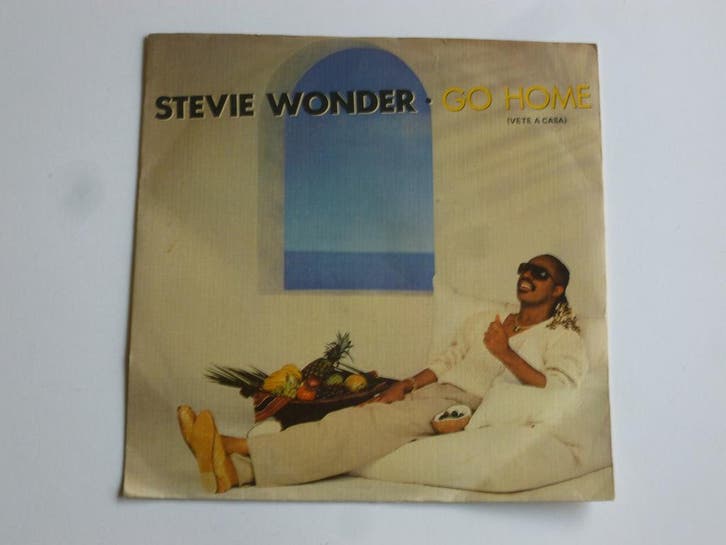 Stevie Wonder - Go Home (vinyl single), Cd's en Dvd's, Vinyl Singles, Zo goed als nieuw, Ophalen of Verzenden