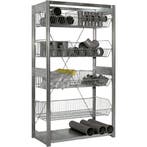 Bito draadmand stelling h250xb100xd50, 6 manden, licht, Ophalen of Verzenden