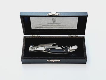 Laguiole - Corkscrew - Black Ebony Wood - style de -, Antiek en Kunst