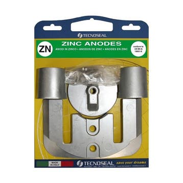 Tecnoseal Zink Anode Kit voor Mercruiser Bravo II-III Sternd, Watersport en Boten, Buiten- en Binnenboordmotoren, Ophalen of Verzenden