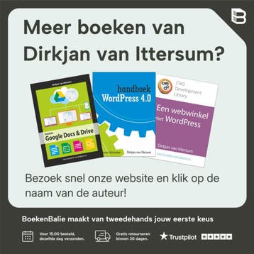Handboek WordPress 6e editie / Handboek - Dirkjan van, Verzenden, Zo goed als nieuw, Dirkjan van Ittersum