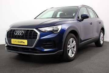 Zakelijke Lease |  Audi Q3 35 TFSI 162pk MHEV S tronic Prest, Automaat, Stof, Gebruikt, Zwart