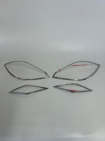 Chrome koplampringen Mercedes E-klasse Coupe C207 2009-2016, Ophalen of Verzenden, Nieuw, Mercedes-Benz