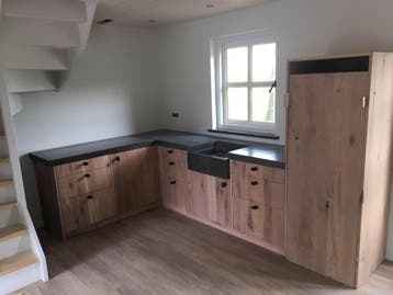 Complete keuken in eiken of landelijke keuken rechte keuken!, Overige kleuren, Hoekkeuken, Nieuw, Hout